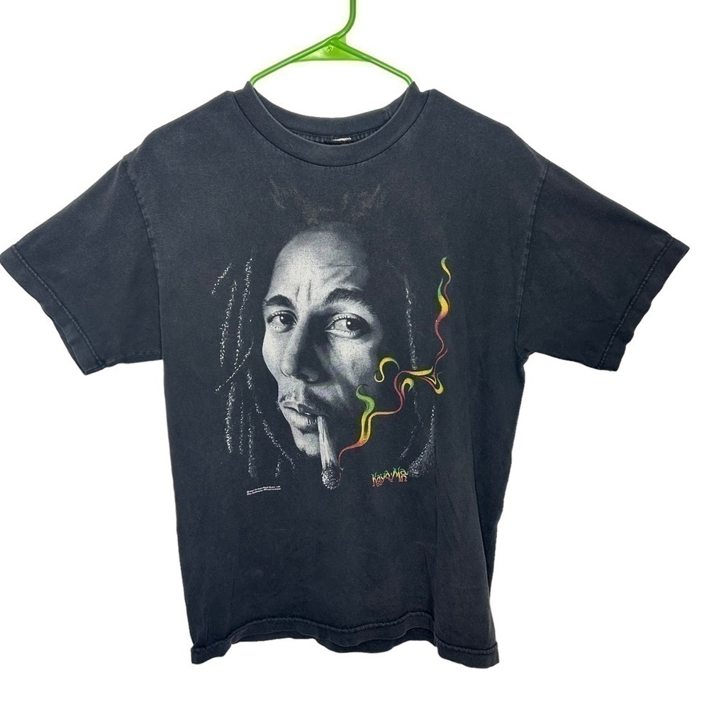 2007 Bob Marley Kaya Man Zion Rootwear T-shirt